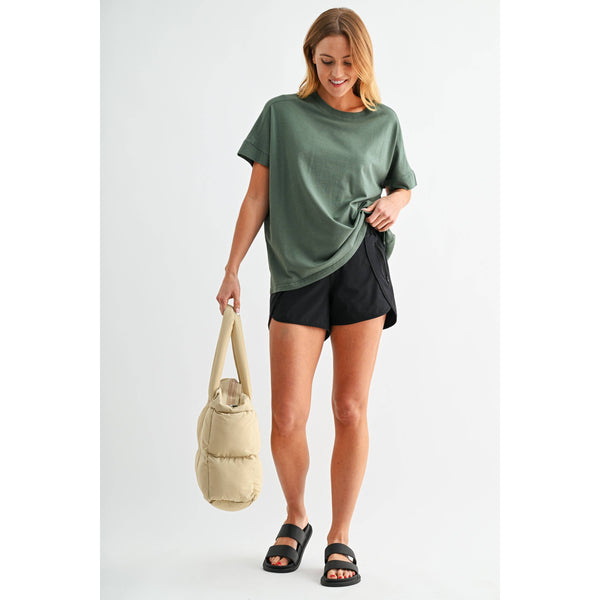 Pima Cotton SunFade Drape Tee