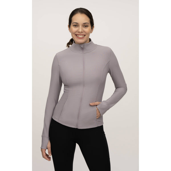 Ribbed Full Performance Full Zip Jacket