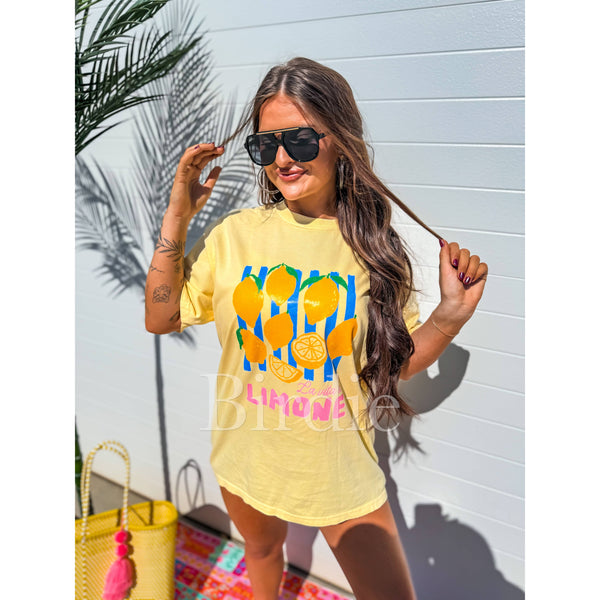 Limone Graphic Tee on Butter
