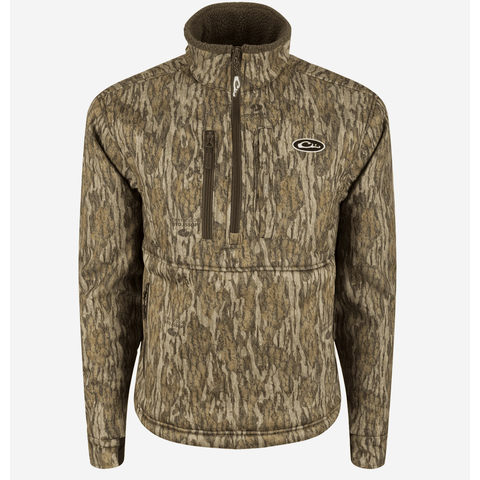 Drake Hole Shot Windproof Eqwader Quarter Zip Jacket - Bottomland - Southern Roots Clothing Company