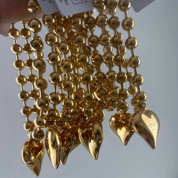 CHANSUTTPEARLS - BUBBLE HEART NECKLACE