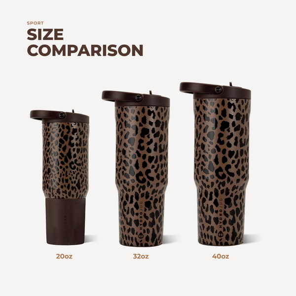 Brown Leopard HydroJug