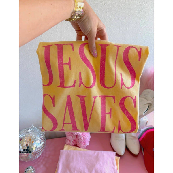 Jesus Saves Tee