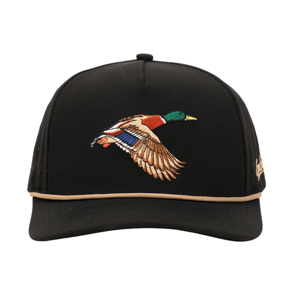 Black Golf Mallard hat