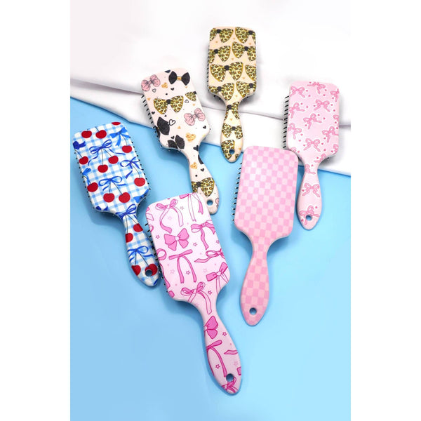 JOSSLYN by wall to wall - LARGE DETANGLE PADDLE HAIR BRUSH COMB | 40HC100