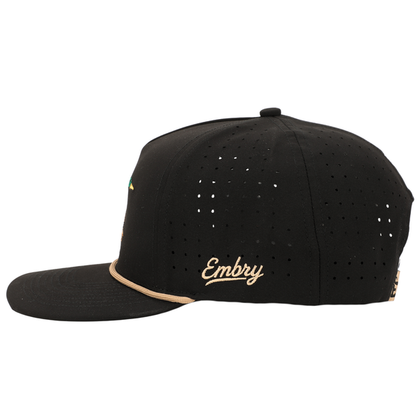 Black Golf Mallard hat