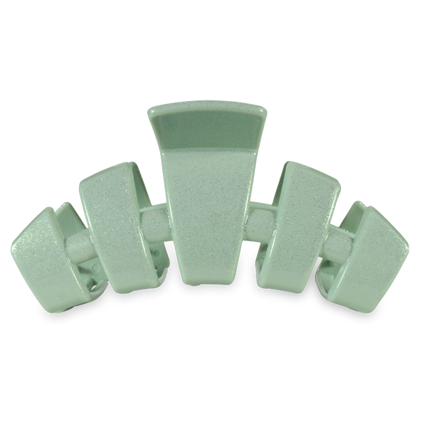 TELETIES - Classic Hair Clip | Large | Dew Drop