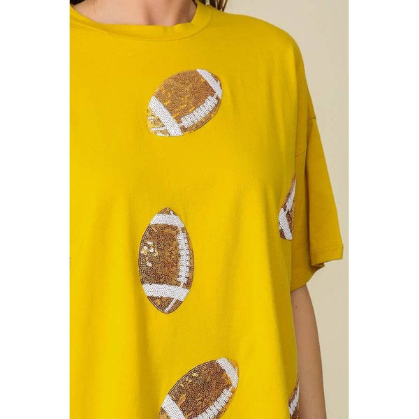Game Day Dazzling Football T-Shirt