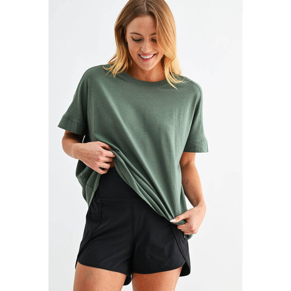 Pima Cotton SunFade Drape Tee