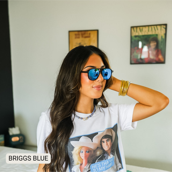 Briggs - Women's Polarized Small/ Medium Aviator