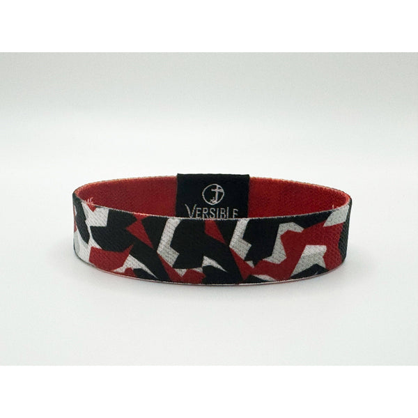 Versible - Team Camo / Philippians 4:13 Wristband