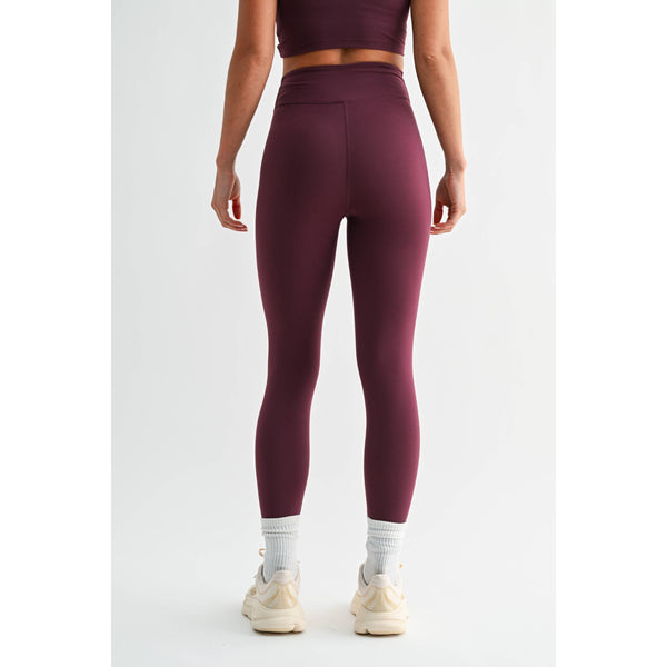 Venice Crossover Waist Leggings