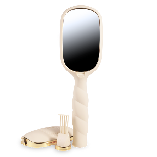 TELETIES - Detangler Hair Brush for Medium Hair - Tan