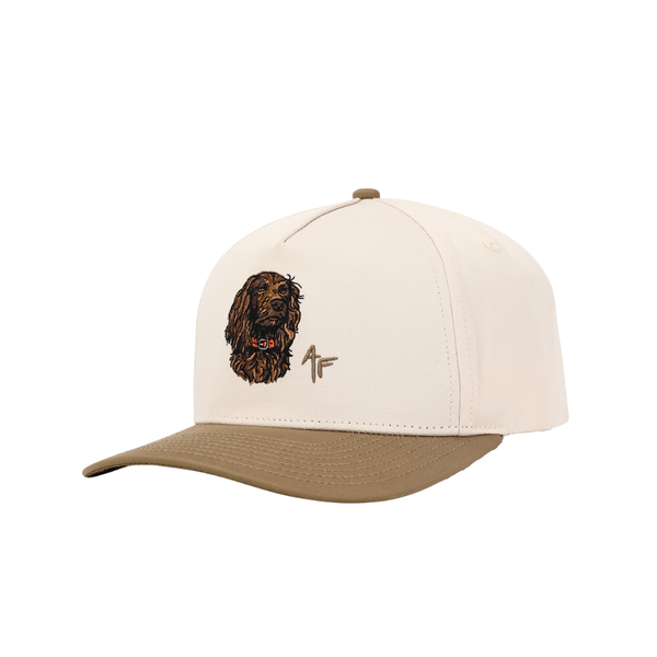 American Fetcher  The Boykin  Cream Brown Bill Hat