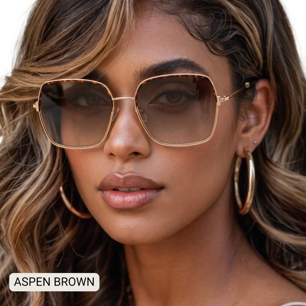 Aspen - Women's Oversized Square Frame Sunglasses