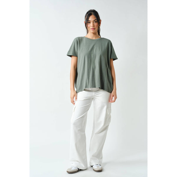 Shoreline Pima Cotton Slouchy Tee