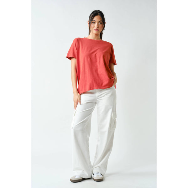 Shoreline Pima Cotton Slouchy Tee