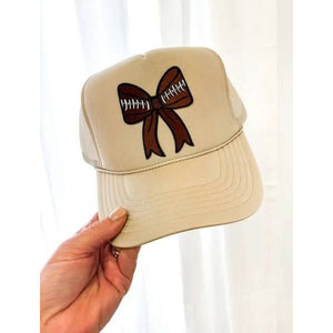 Football Bow Trucker Hat