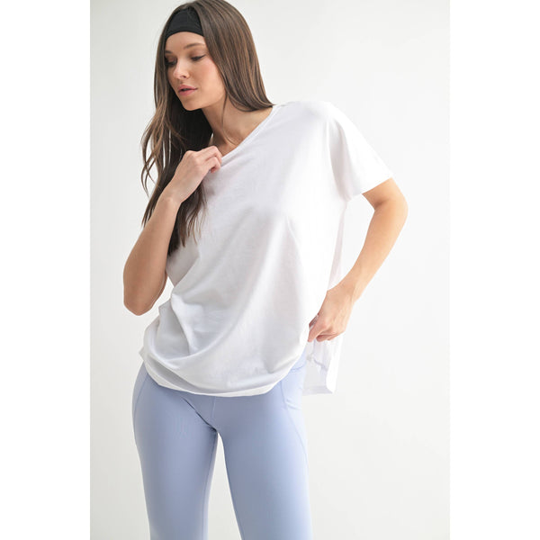 Shoreline Pima Cotton Slouchy Tee