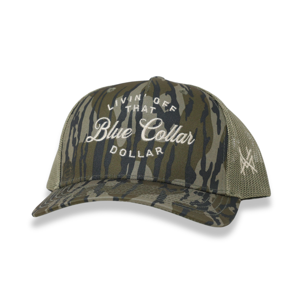 Blue Collar Dollar Trucker Hat