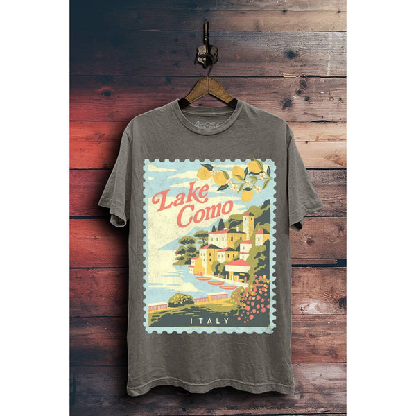 Lake Como Italy Graphic Top