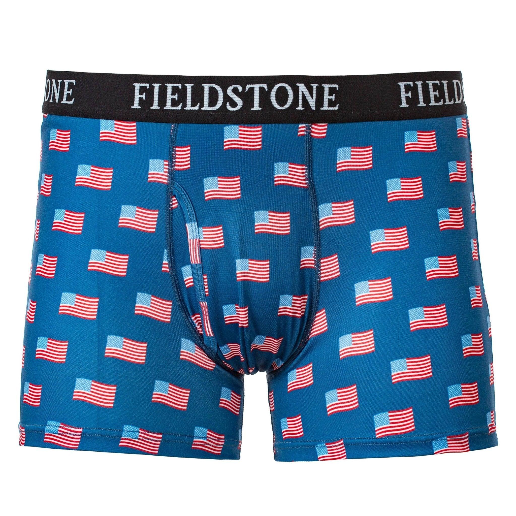 Fieldstone Boxer Briefs American Flag - Southern Roots Clothing Company