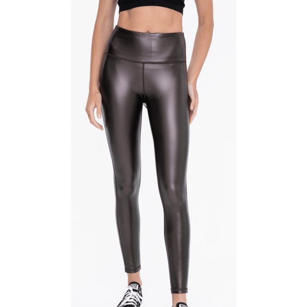 Glossy Liquid Leather Leggings - Southern Roots Clothing Company