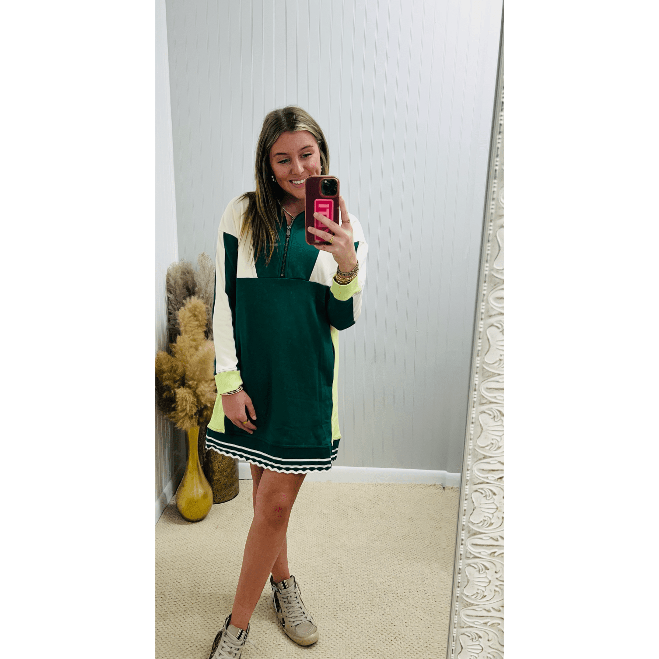Green Athletic Dress Green Athletic Dress
