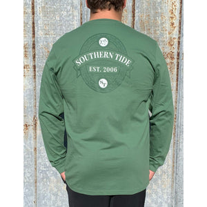 Southern Tide Long Sleeve Wrought Oval T Shirt