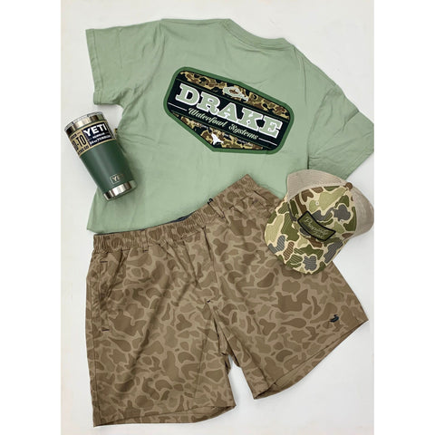 Southern Marsh Billfish Lined Performance Short - 7 in. - Brown