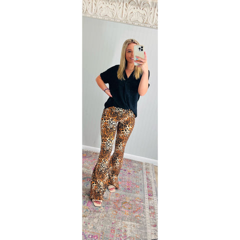 Wildly Chic: Leopard Print Super Flares