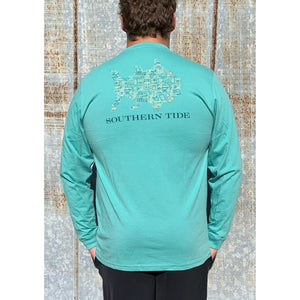 Southern Tide Campers Long Sleeve T Shirt