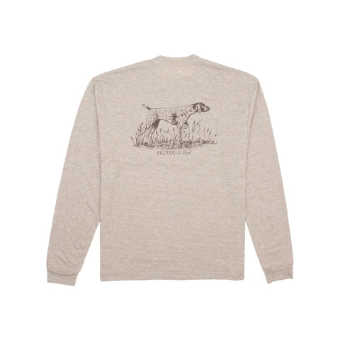 Properly Tied Portland Pointer Long Sleeve T Shirt