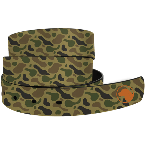 Old School Camo Belt (Cut to Size & Waterproof) - Southern Roots Clothing Company