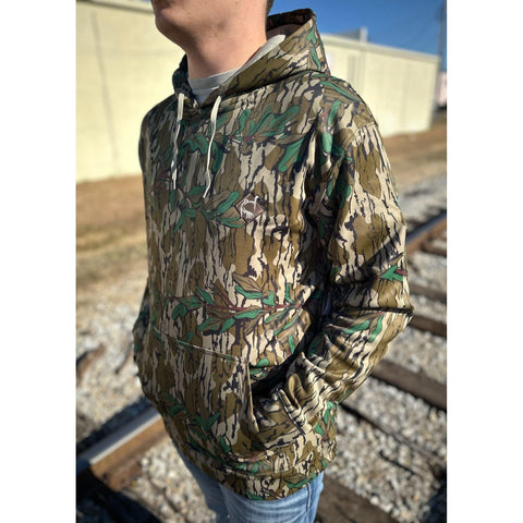 Ol'Tom Camo Performance Hoodie - Greenleaf - Southern Roots Clothing Company