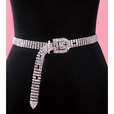 Rhinestone Belt with Buckle - Southern Roots Clothing Company