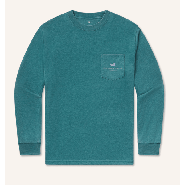 Southern Marsh - Mardi Gras Mambo - Long Sleeve T shirt - Southern Roots Clothing Company