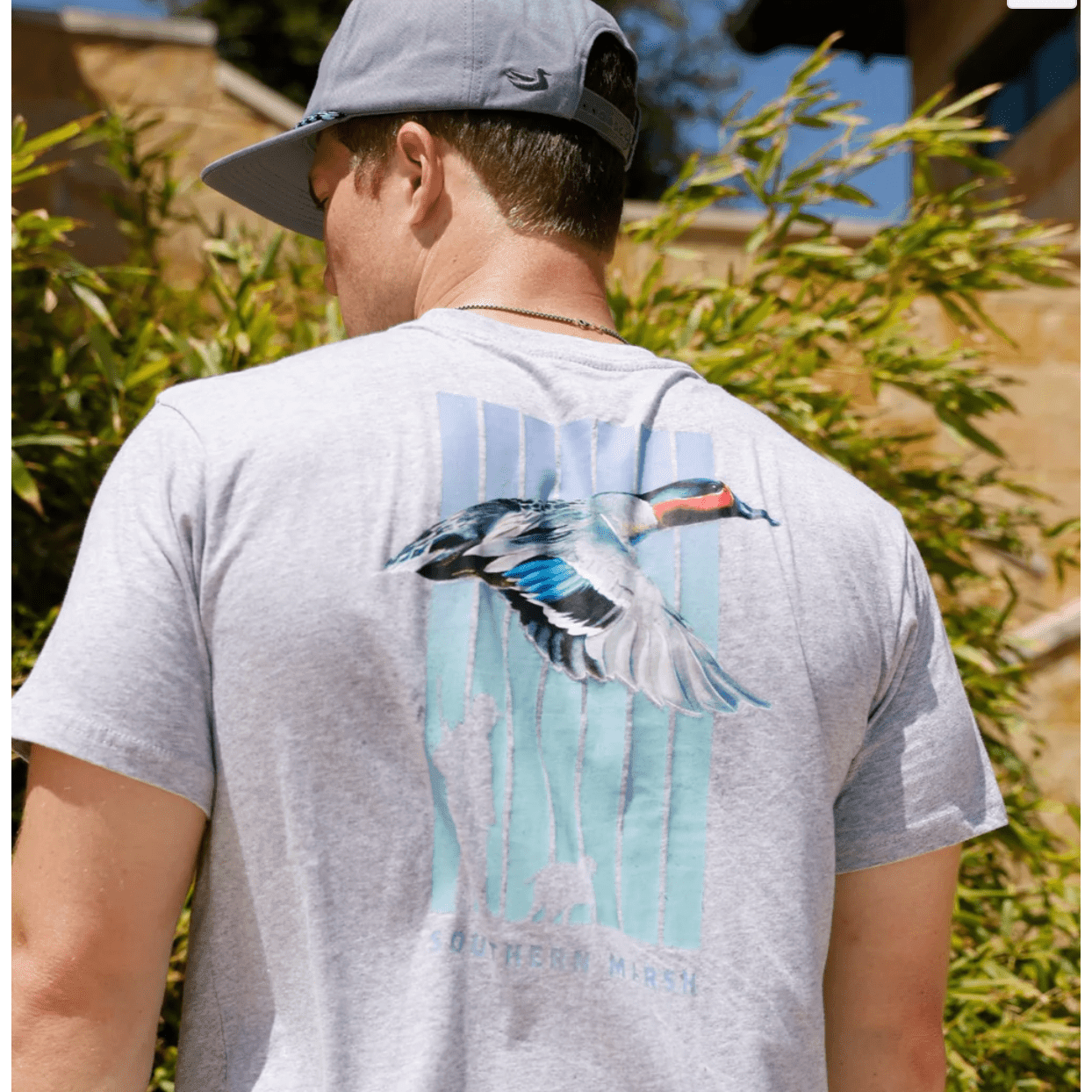 Southern Marsh Teal Takeoff Short Sleeve T Shirt - Southern Roots Clothing Company