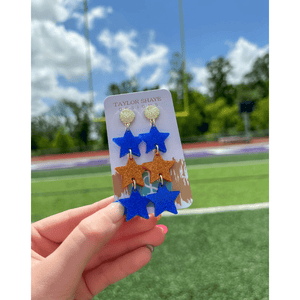 Taylor Shaye - Glitter Star Earrings - Southern Roots Clothing Company