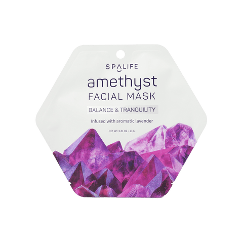 Tranquil Amethyst Facial Mask With Aromatic Lavender - Southern Roots Clothing Company
